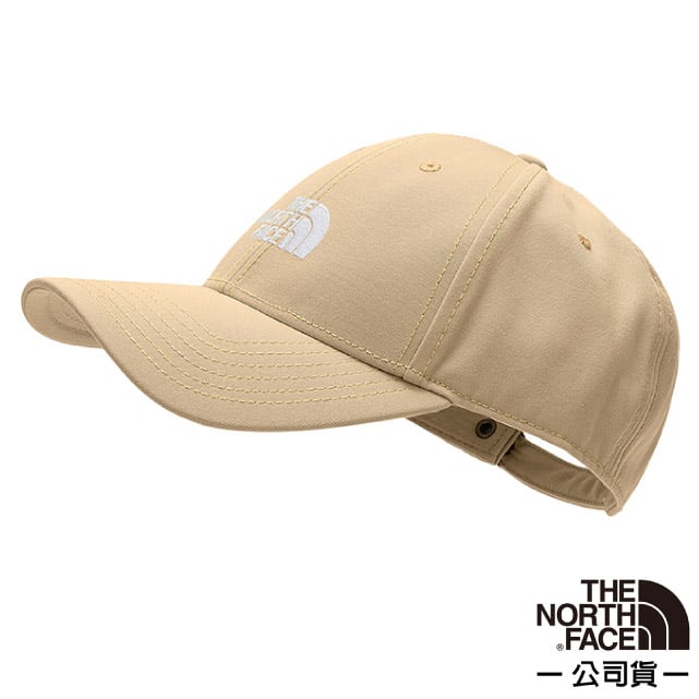 【美國 The North Face】水洗棉66 Classic Hat輕量透氣耐磨防曬棒球帽子/4VSV-LK5卡褐✿30E010